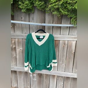 Aly Daly V-neck Pullover Sweater